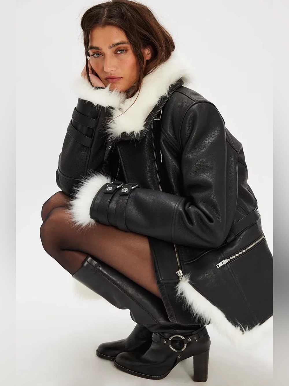 We The Free
Overdrive Leather Jacket